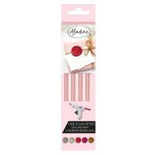 Aladine Rózsaszín pecsétviasz rúd - Pink - Wax Stick (4 db) pecsételés