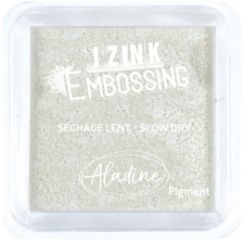 Aladine Tintapárna L - Fehér / White - Izink Embossing (1 db) bélyegző