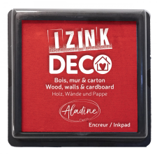 Aladine Tintapárna - Piros - Red - Izink Deco (1 db) bélyegző