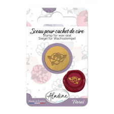 Aladine Viaszpecsét fej 20 mm - Bazsarózsa - Peony - Wax Seal (1 db) kreatív és készségfejlesztő