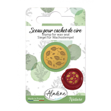 Aladine Viaszpecsét fej 20 mm - Levelek - All Over Leaves - Wax Seal (1 db) kreatív és készségfejlesztő