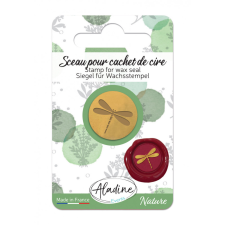 Aladine Viaszpecsét fej 20 mm - Szitakötő - Dragonfly - Wax Seal (1 db) pecsételés