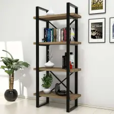  Alaro dió könyvespolc 66 x 150 x 32 cm bútor