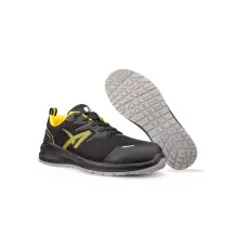 albatros DALTON Blk Yellow Low S3L ESD FO SR munkavédelmi cipő