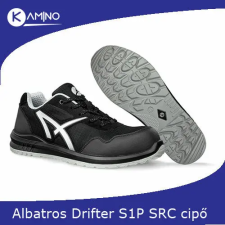 albatros Drifter fekete S1P SRC munkavédelmi cipő munkavédelmi cipő