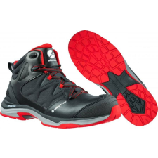 albatros Ultratrail Black Mid S3 ESD HRO SRC védőbakancs (fekete/piros, 43) munkavédelmi cipő