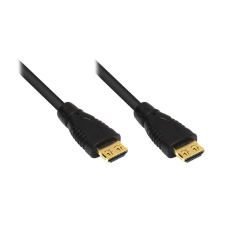 Alcasa 10m 2xHDMI HDMI kábel HDMI A-típus (Standard) Fekete kábel és adapter
