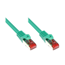 Alcasa 8060-010G hálózati kábel Zöld 1 M Cat6 S/FTP (S-STP) kábel és adapter