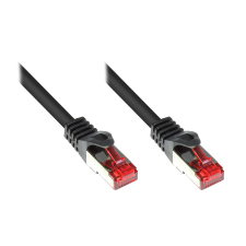 Alcasa 8060-020S hálózati kábel Fekete 2 M Cat6 S/FTP (S-STP) kábel és adapter