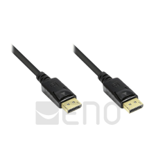 Alcasa Good Connections DisplayPort 1.2 60Hz OFC 3m black kábel és adapter
