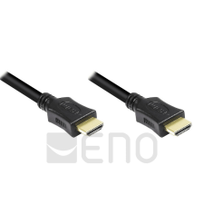 Alcasa Good Connections High-Speed-HDMI w. Ethernet 10m black kábel és adapter