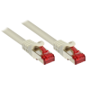 Alcasa RJ45-RJ45, m-m, 0.5m hálózati kábel Szürke 0,5 M Cat6 S/FTP (S-STP)