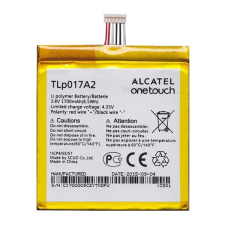 Alcatel akku 1700 mAh LI-Polymer (belső akku, beépítése szakértelmet igényel) mobiltelefon, tablet alkatrész