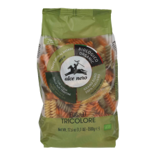  ALCE NERO BIO FUSILLI TRICOLOR 500G tészta
