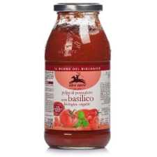 Alce Nero BIO PARADICSOMPÜRÉ BAZSALIKOMOS 500 G reform élelmiszer