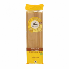 Alce Nero Bio Teljes kiőrlésű Spagetti 500g reform élelmiszer