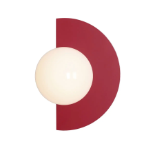 Aldex modern fali lámpa loop piros ald1125c15 világítás