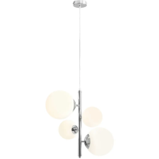 Aldex modern függeszték bloom fehér króm ald1091l4 világítás