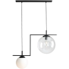 Aldex modern függeszték zac fehér fekete átlátszó ald1038h1
