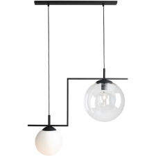 Aldex modern függeszték zac fehér fekete átlátszó ald1038h1 világítás