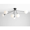 Aldex modern mennyezeti lámpa holm fehér fekete ald1082pl_k1