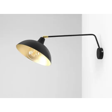 Aldex modern skandináv fali lámpa espace fekete ald1036c1 világítás
