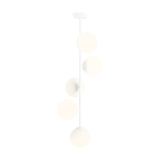 Aldex White Pearl fehér mennyezeti lámpa (ALD-1094PL_F) E14 5 izzós IP20 világítás