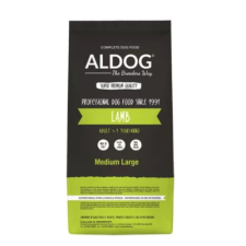 Aldog Adult Medium Large Lamb kutyatáp – 3 kg kutyaeledel