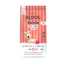  ALDOG PUPPY-JUNIOR ARTICA HIPOALLERGÉN KUTYATÁP MINI 8 KG kutyaeledel