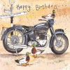 Alex Clark Képeslap Alex Clark borítékkal, 14x14 cm, Motor HBD