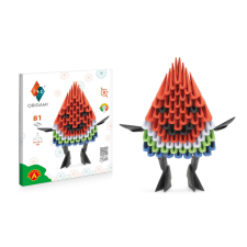 Alexander 3D Origami készlet - Görögdinnye kreatív és készségfejlesztő