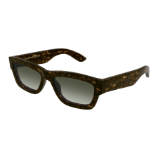 Alexander McQueen AM0419S-002 DARK HAVANA GRADIENT GREEN napszemüveg napszemüveg
