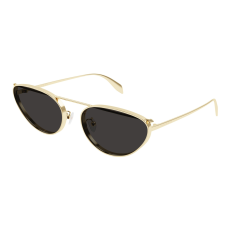 Alexander McQueen AM0424S-001 LIGHT GOLD GREY napszemüveg