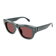 Alexander McQueen AM0425S-004 SHINY GREY BROWN napszemüveg