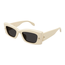 Alexander McQueen AM0426S-005 SHINY IVORY GREY napszemüveg