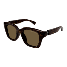 Alexander McQueen AM0432SA-005 DARK HAVANA BROWN napszemüveg napszemüveg