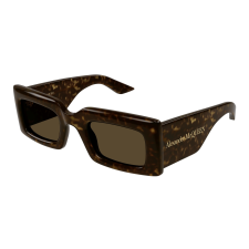 Alexander McQueen AM0433S-002 DARK HAVANA BROWN napszemüveg napszemüveg