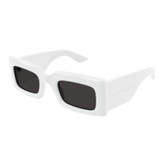 Alexander McQueen AM0433S-005 SHINY WHITE GREY napszemüveg
