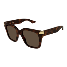 Alexander McQueen AM0440S-003 SHINY HAVANA BROWN napszemüveg napszemüveg