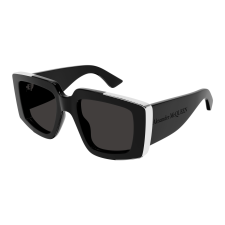 Alexander McQueen AM0446S-001 SILVER BLACK GREY napszemüveg napszemüveg
