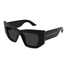 Alexander McQueen AM0448S-001 BLACK BLACK GREY napszemüveg