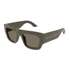 Alexander McQueen AM0449S-003 SHINY BROWN BROWN napszemüveg napszemüveg