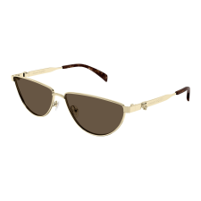 Alexander McQueen AM0456S-002 LIGHT GOLD BROWN napszemüveg napszemüveg