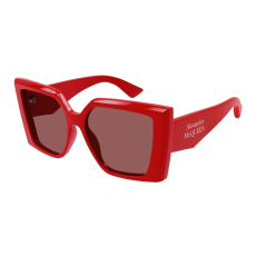 Alexander McQueen AM0467S 003 RED BROWN napszemüveg