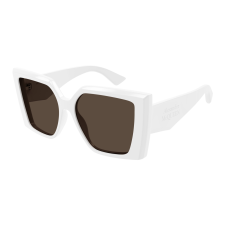 Alexander McQueen AM0467S 004 WHITE BROWN napszemüveg napszemüveg