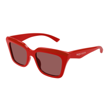 Alexander McQueen AM0473S 003 RED BROWN napszemüveg napszemüveg