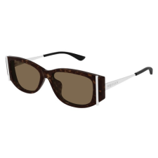 Alexander McQueen AM0494SA 002 SHINY DARK HAVANA BROWN napszemüveg napszemüveg