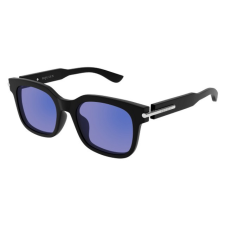 Alexander McQueen AM0496SA 005 MATTE BLACK BLUE FLASH napszemüveg napszemüveg