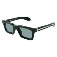 Alexander McQueen AM0506S 004 SHINY SOLID DARK GREEN GREEN napszemüveg