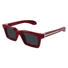 Alexander McQueen AM0506S 005 SHINY SOLID RED GREY napszemüveg